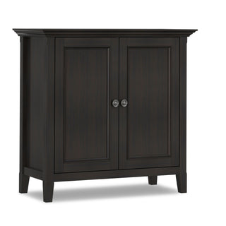 Amherst - 2 Door Storage Cabinet & Adjustable Shelving - Brown