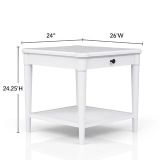 End Table With Storage Drawer