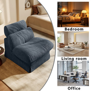 Accent Chair, Soft Medium Firm Upholstery For Living Room