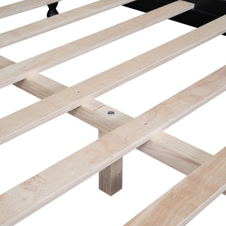 Platform Bed Frame With Slat Support