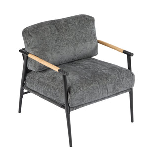 Modern Accent Chair With Cushions, Cozy Seating