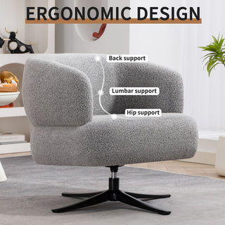 Cuddle Style Leisure Swivel Sofa Chair