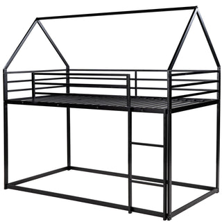 House Bunk Bed With Built In Ladder