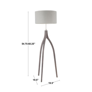 Wishbone - Contemporary Floor Lamp