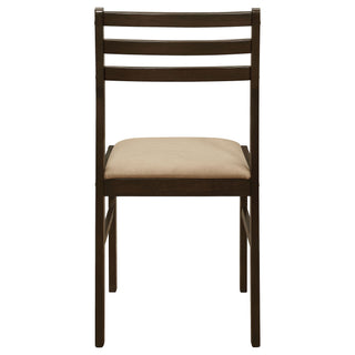 3 Piece Dining Set With Drop Leaf Table And Upholstered Chairs