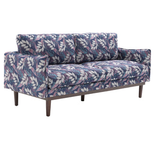 2 Seater Loveseat Sofa With Spacious Seating Area