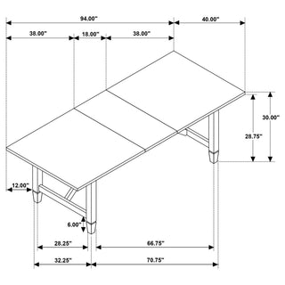 Jamie - Rectangular Dining Table Set
