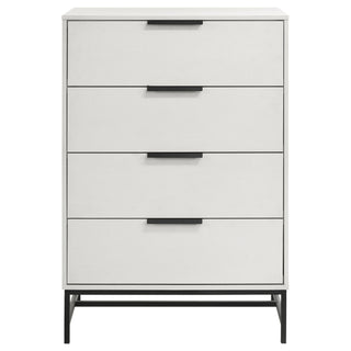Taraval - 4 Drawer Chest - White