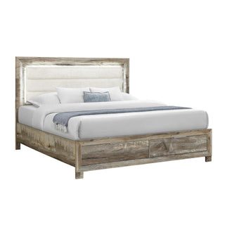 Cllisie - Bed With Padded Headboard