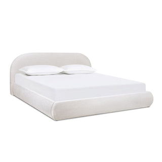 Archie Puffy Grounded - Upholstered Platform Bed