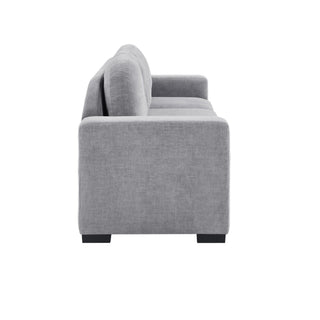 Modern 3 Seater Sofa With Curved Backrest