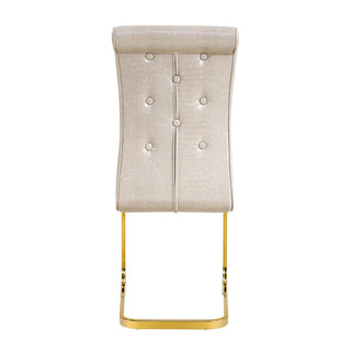 Elegant Design Alligator Skin Upholstered Dining Chairs