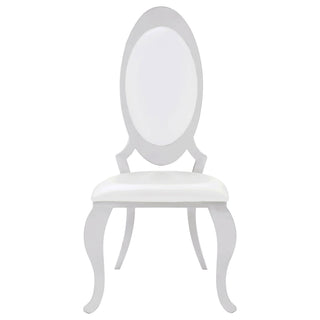 Chester - Upholstered Dining Side Chair (Set of 2) - Creamy White