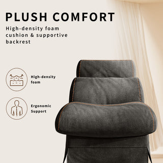 Accent Chair, Soft Medium Firm Upholstery For Living Room