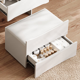 3 In 1 Vanity Table With LED Mirror & Storage Stool For Bedroom