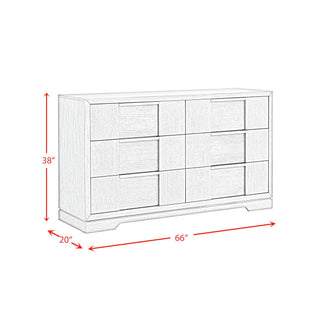 Kelis - 6 Drawer Dresser