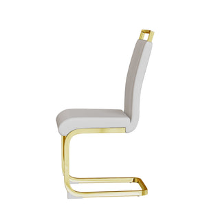 Side Dining Room Chair, Padded Seat High Back