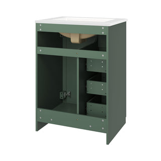 Modern Bathroom Vanity With 1 Door And 3 Drawers
