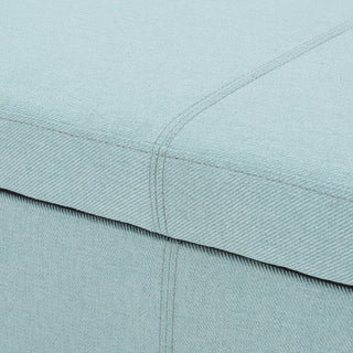 Hayes - Armed Storage Bench With Rolled Arms And Button Tufting