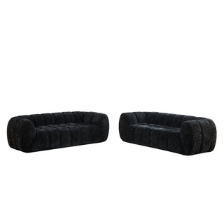 Modern Sofa With Piano Key Backrest