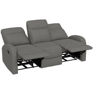Manual Reclining Sofa With Dual Independent Recliners