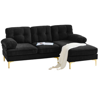 Modern L Shaped Sectional Sofa For Living Room