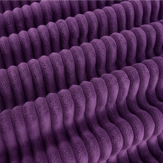 Full Compressed Ottoman - Purple