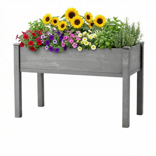 Elevated Raised Garden Bed For Outdoor