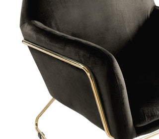 Keira - Accent Chair With Metal Base