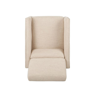 Kiersten - Contemporary Fabric Pushback Recliner
