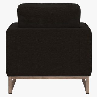 Accent Chair With Track Arm Design