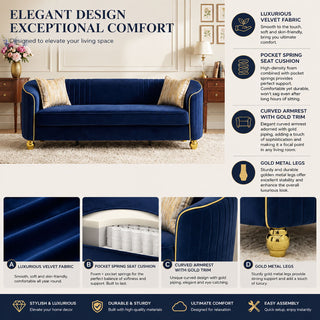 3 Seater Classic Sofa, Living Room Furniture