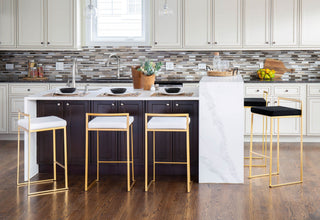 Fuji - Contemporary / Glam & Quality Construction Barstool