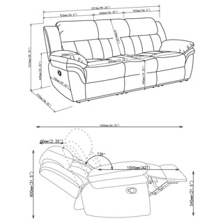 Divine - Sofa With Reclining