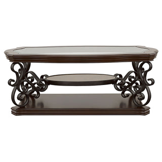 Arrize - Coffee And End Table Set With Scroll Legs