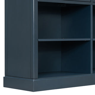 Console Table With 2 Drawers And Open Shelves