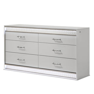 Glam - Bedroom Set With LED Headboard
