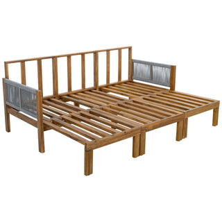 Outdoor 3 Seat Patio Sunbed