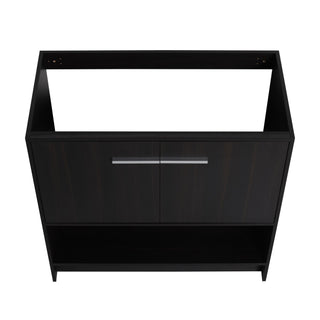 Modern Freestanding Bathroom Vanity With 2 Doors