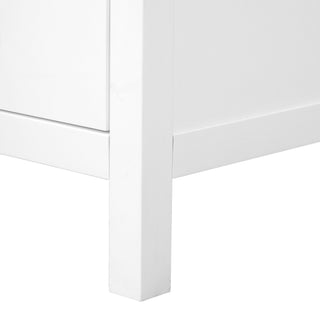 Bathroom Vanity With Sink, Soft Close Doors, Double Shelves & Divided Drawer