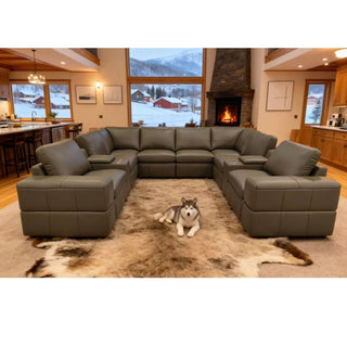 Modular Sectional With Large Square Arms