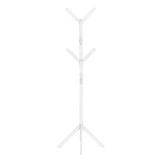 Coat Rack, Hall Tree, Free Standing, 8 Hooks, Entryway, Contemporary & Modern
