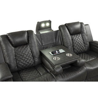 Benz - LED & Power Recliner With Adjustable Headrests And Ambient LED Lighting