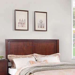 Bed With 2 Panel Headboard