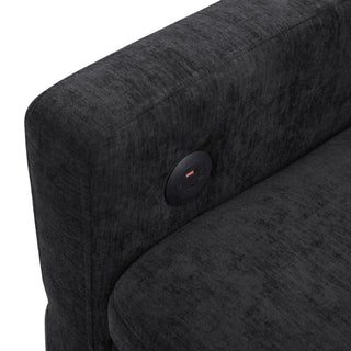 Convertible Sofa Bed Loveseat With Adjustable Backrest And USB Ports