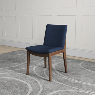 Laura - Mid-Century Modern Solid Wood Dining Chair (Set of 2)