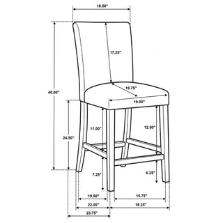 Flynn - 5 Piece Counter Height Dining Set