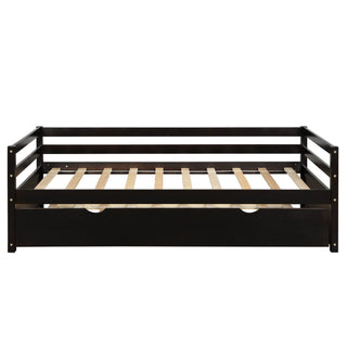Twin Daybed With Trundle Frame Set
