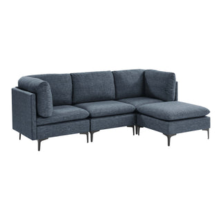 Upholstered Modular Sectional & Tall Legs