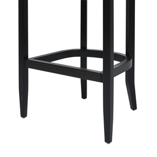 Americana - Mid-Century Modern Cane Back Counter Stool